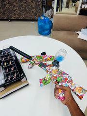 Electric Balls Water Toy Gun for Outdoor Activities Shooting Time - Eco-Friendly Bullets/Toy